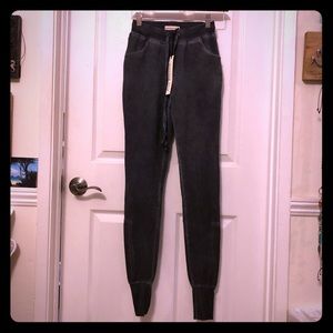 Dark denim Morrison grey jog pants
